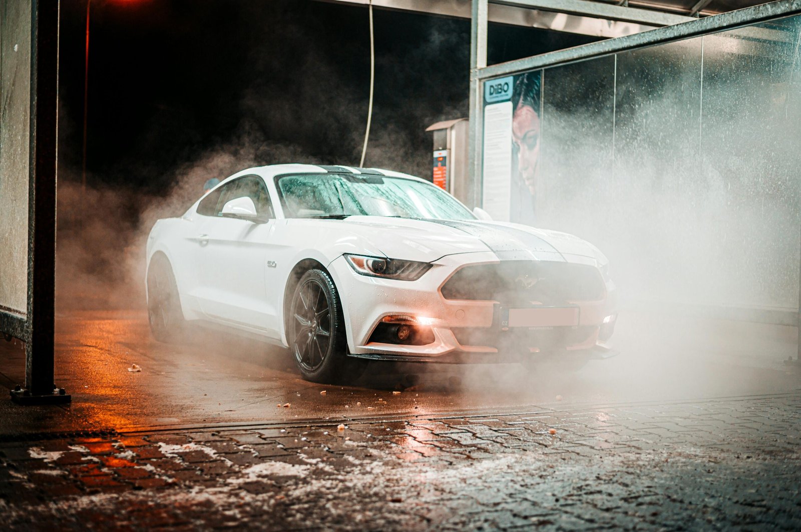 car wash mustang